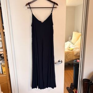 LACAUSA | Navy Blue voile dress | Sz S